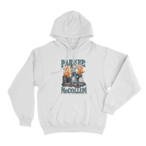 Parker Mccollum Cartoon Unisex Hoodie White