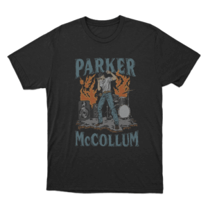 Parker Mccollum Cartoon Unisex T Shirt Black