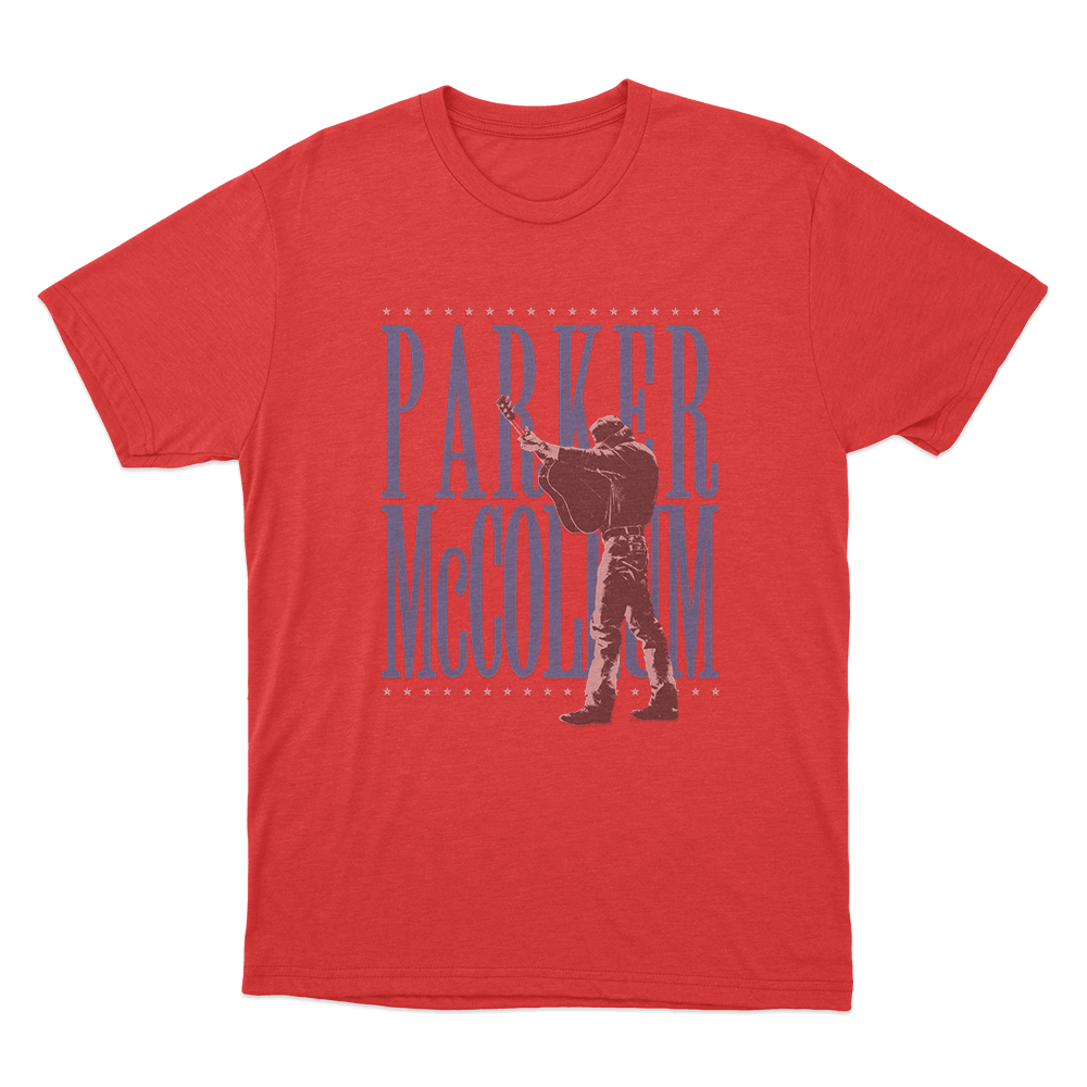 Parker Mccollum Star Unisex T Shirt Red Parker Mccollum Star Unisex T Shirt Red