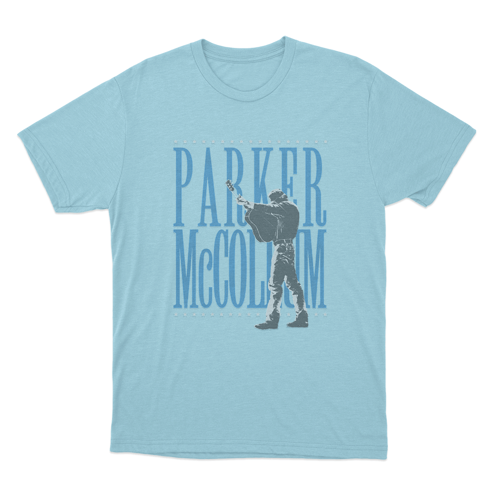 Parker Mccollum Star Unisex T Shirt Sky Blue Parker Mccollum Star Unisex T Shirt Sky Blue