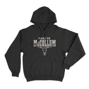 Parker Mccollum Steer Unisex Hoodie Black 1