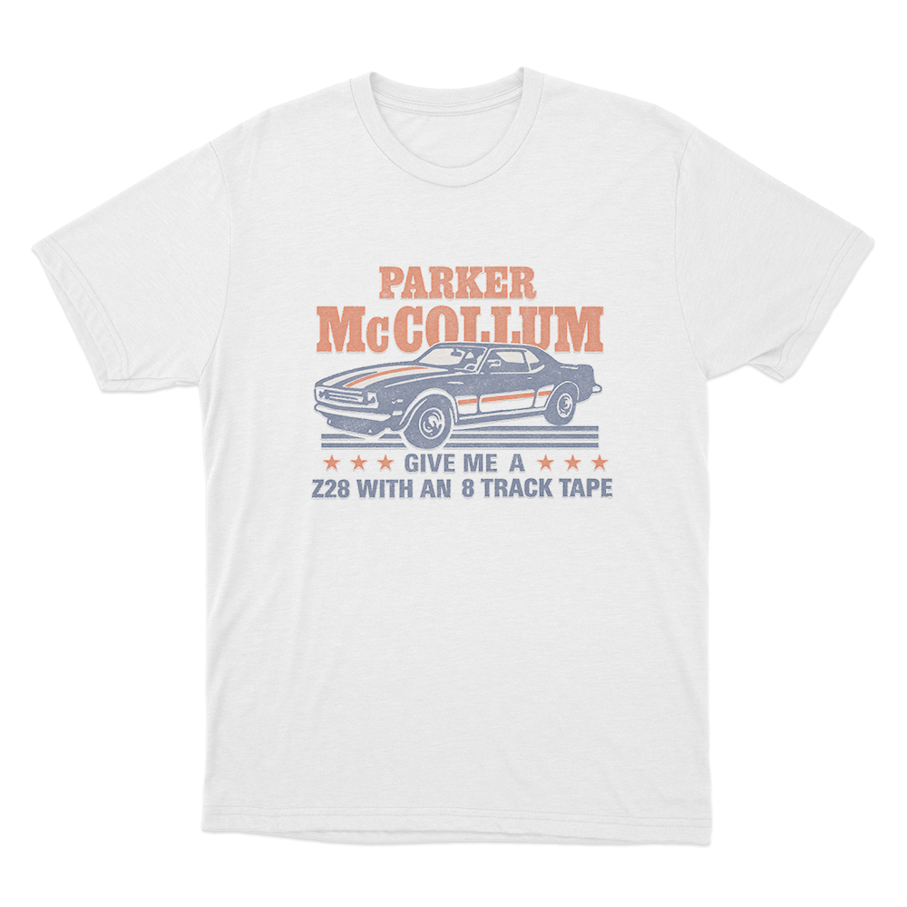 Parker Mccollum Z28 Unisex T Shirt White Parker Mccollum Z28 Unisex T Shirt White
