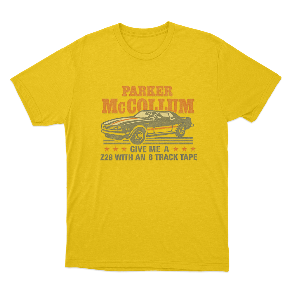 Parker Mccollum Z28 Unisex T Shirt Yellow Parker Mccollum Z28 Unisex T Shirt Yellow